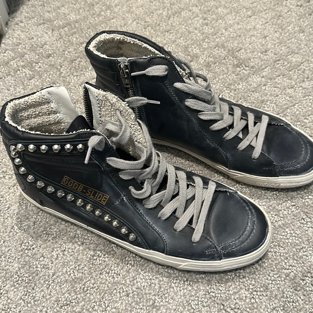 Golden Goose Slide high top-Size 39